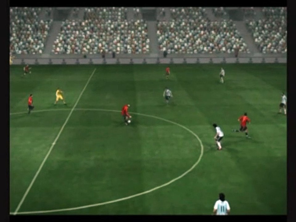 Pro Evolution Soccer 2010 Defense part 3 Calling a player