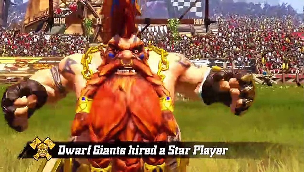 Blood Bowl II gameplay - Dwarves vs Skaven