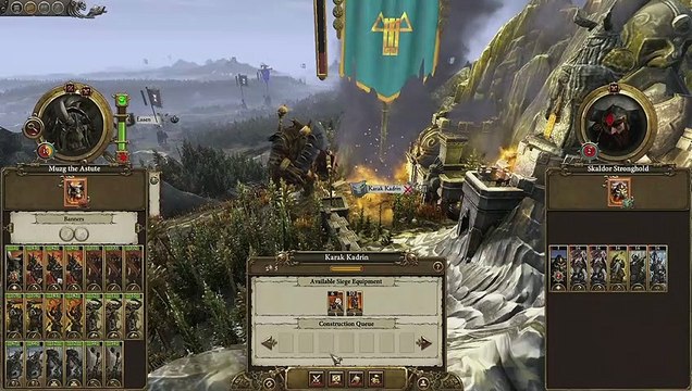 Total War: Warhammer gameplay with dev commentary - Greenskins