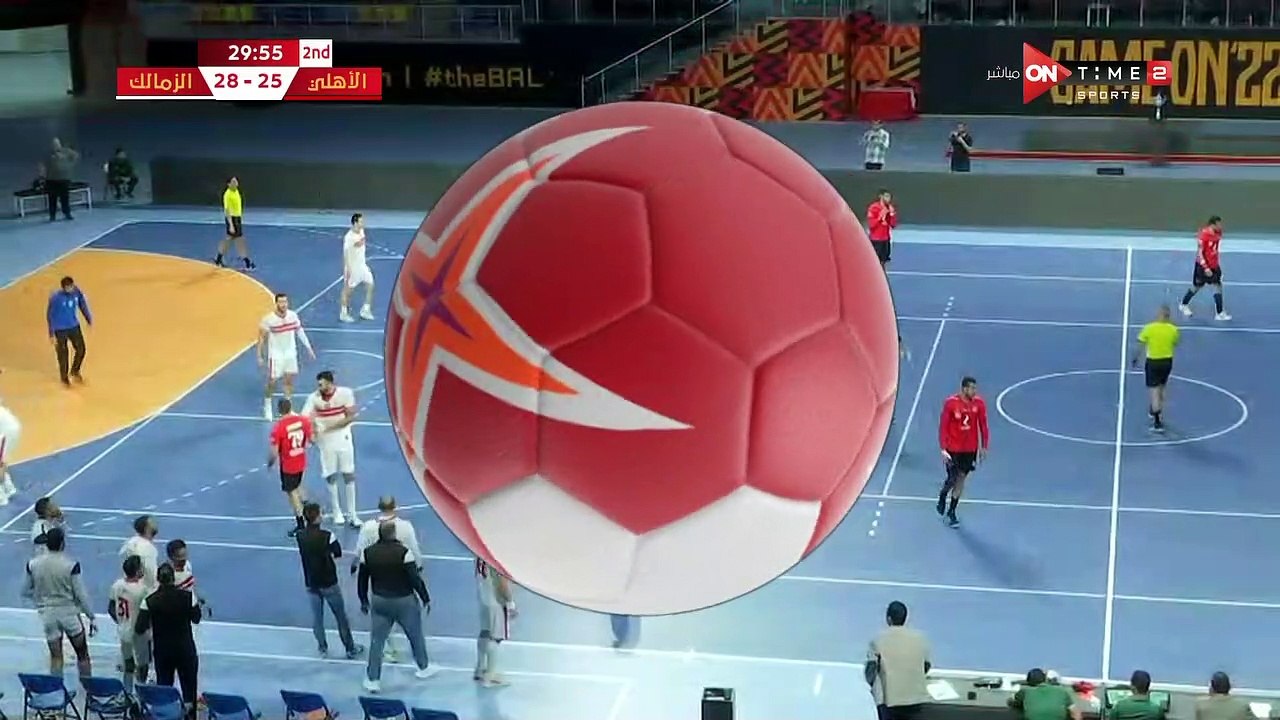 فوز الزمالك على الاهلى فى كرة اليد