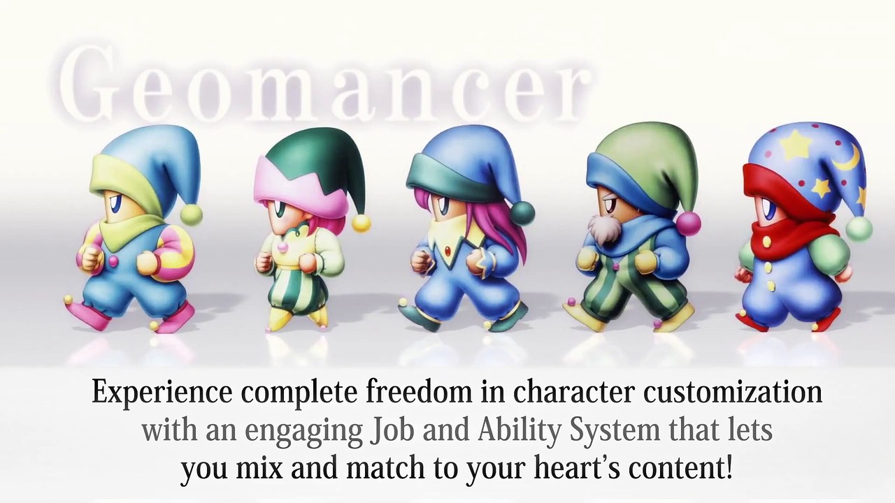 Final Fantasy V PC version trailer