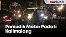 Pemudik Motor Mulai Padati Kalimalang