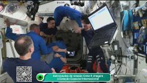 Astronautas da missão Crew-4 chegam à Estação Espacial Internacional