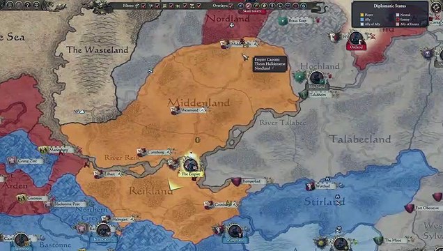 Total War: Warhammer gameplay with dev commentary - Empire (PL)