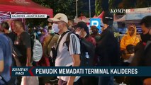 Terminal Bus Kalideres Jakarta Berangkatkan Ribuan Pemudik Tujuan Jawa Tengah, Antrean Mengular!