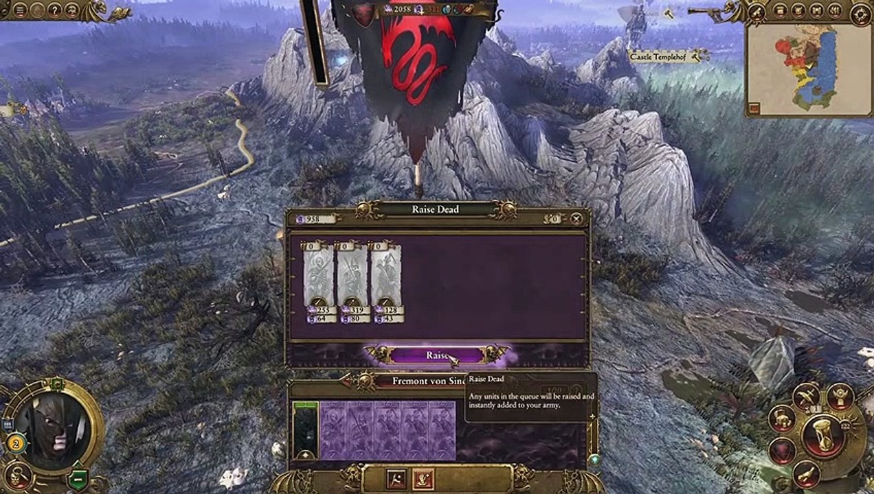 Total War: Warhammer gameplay commentary - Vampire Counts campaign