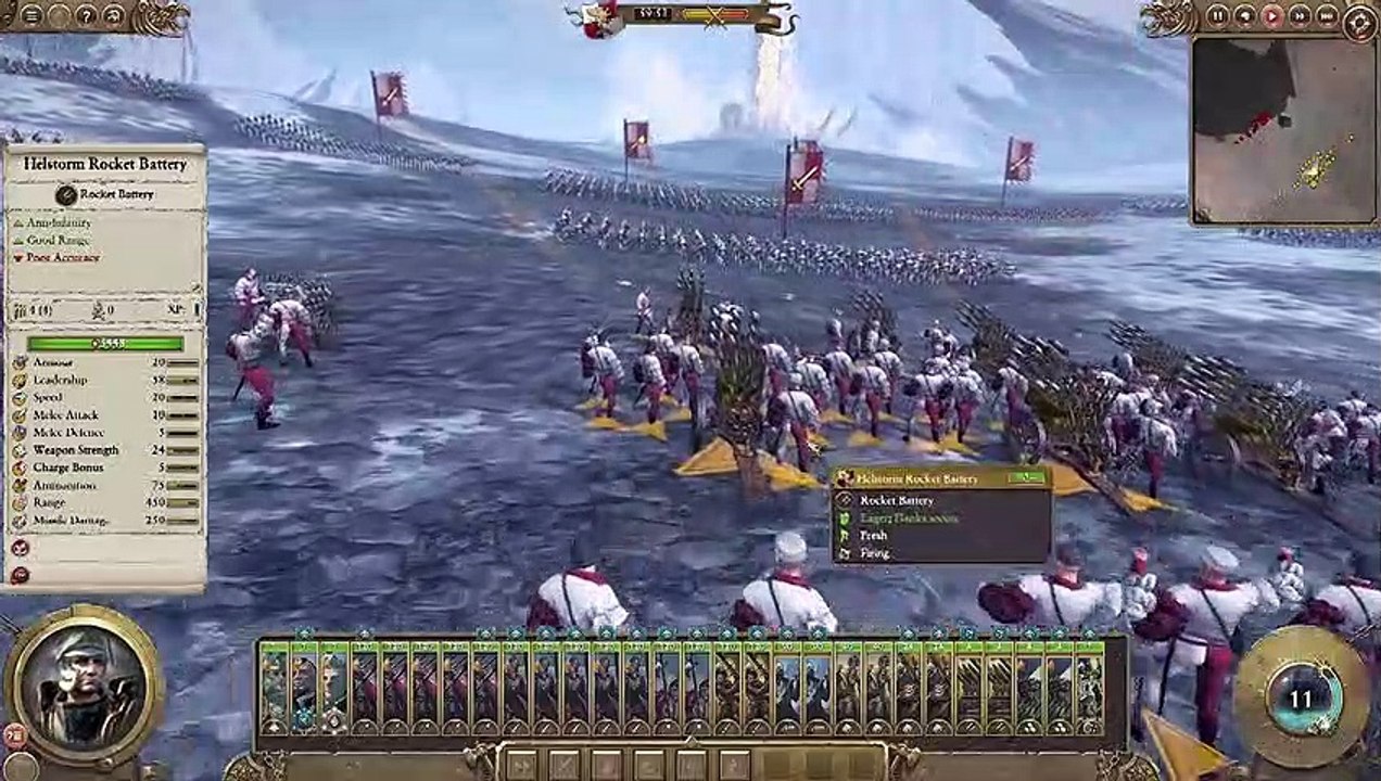 Total War: Warhammer gameplay commentary - The Empire vs Chaos Warriors