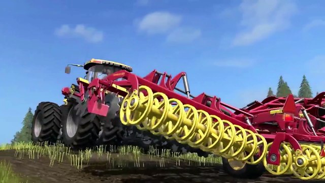 Farming Simulator 17 gameplay trailer - From seeds to harvest