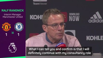 Rangnick will stay as United consultant amid Austria rumours
