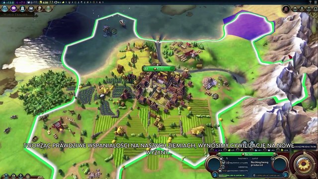 Sid Meier's Civilization VI E3 2016 - Sean Bean narrated gameplay (PL)