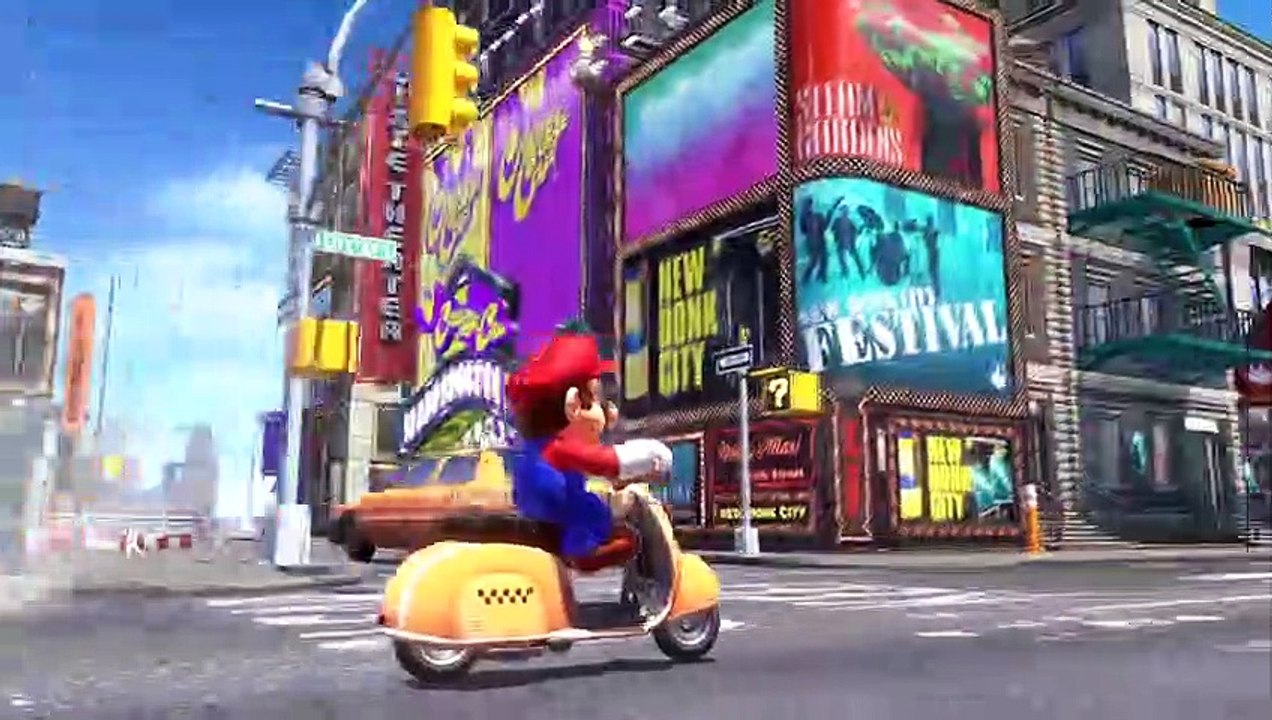 Super Mario Odyssey E3 2017 trailer
