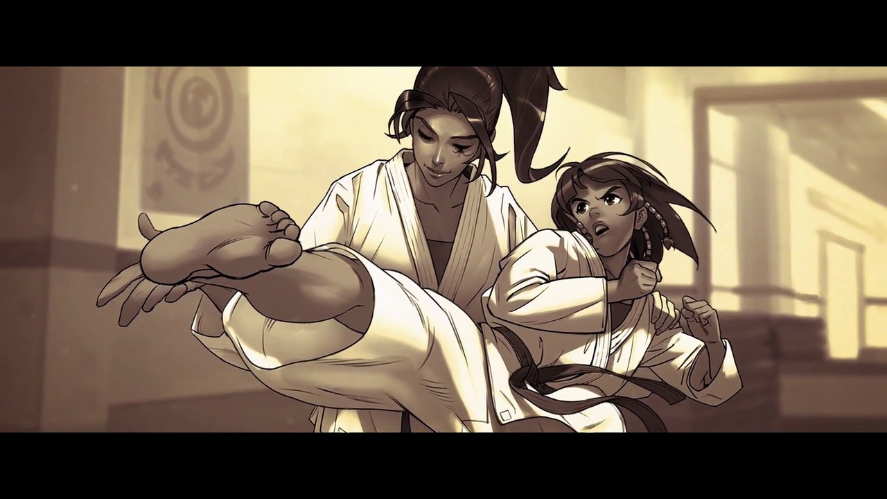 Overwatch Ana - origin story (PL)
