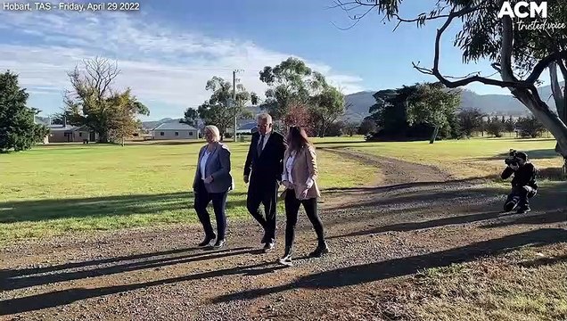 Scott Morrison announces millions of dollars of funding to shore up support in Tasmania | April 29 2022 | Canberra Times