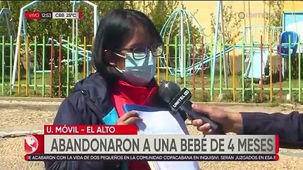 Descartan que una bebé reportada como abandonada en El Alto sea Daylin