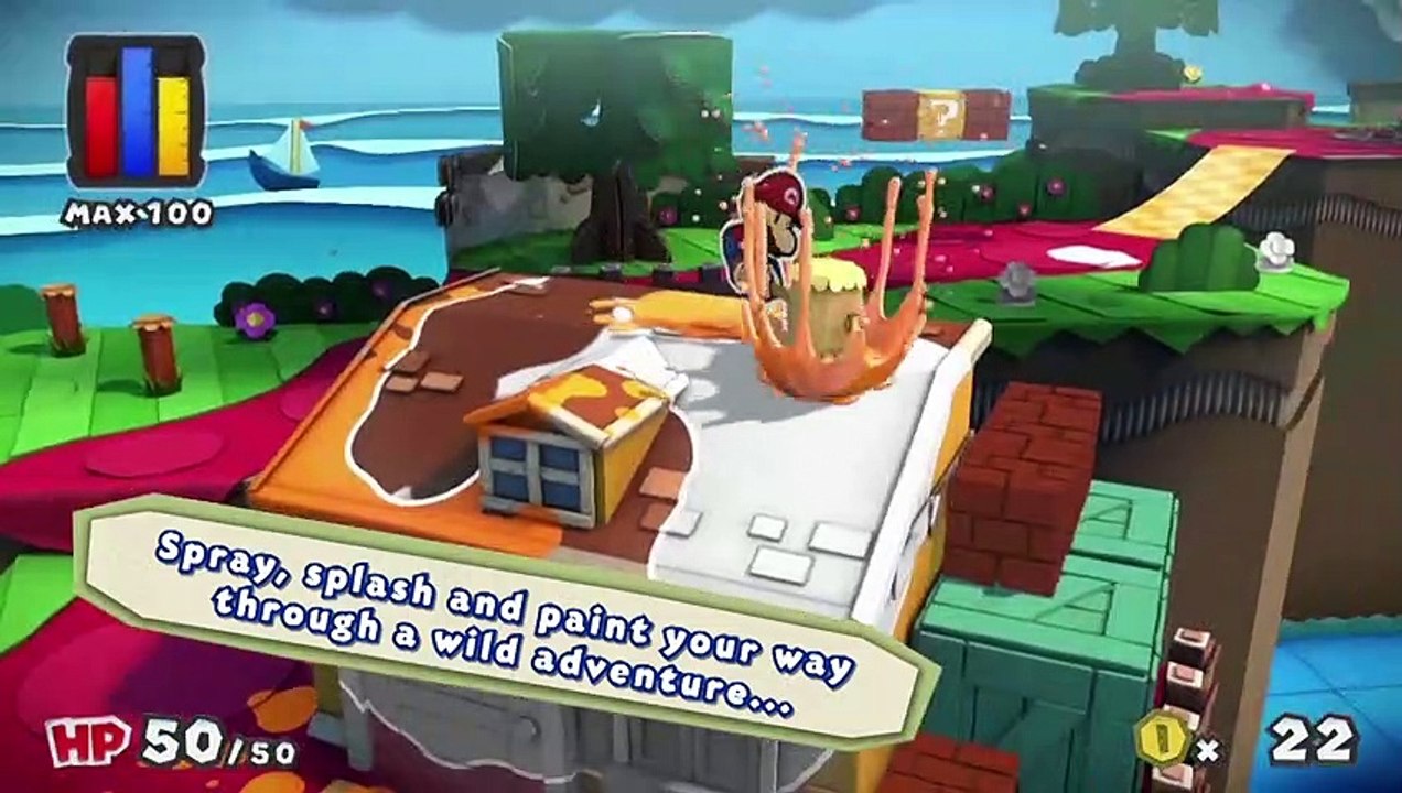 Paper Mario: Color Splash A splash of mystery