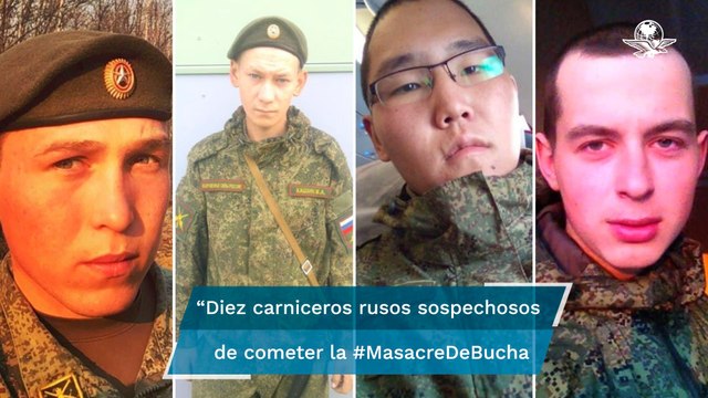 Ministro de Ucrania difunde fotos de soldados acusados de cometer crímenes de guerra
