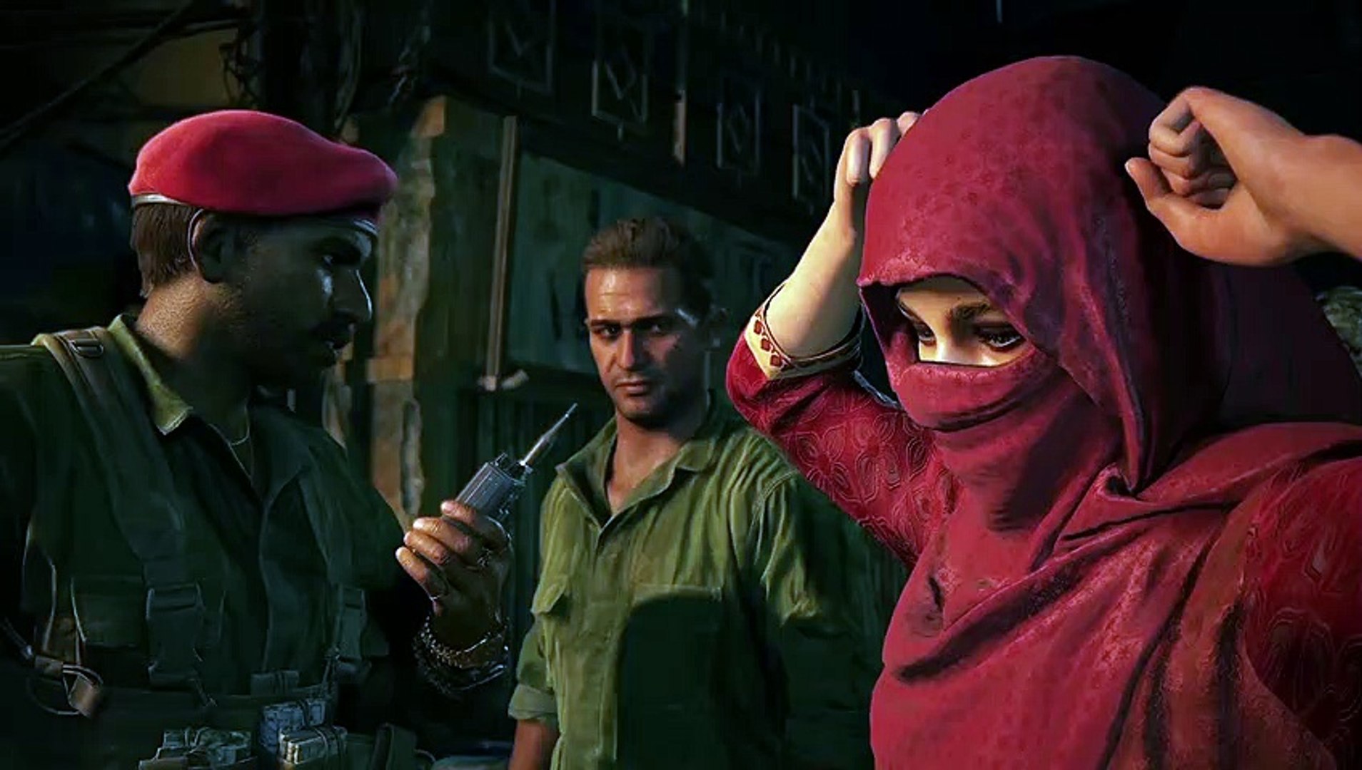 Uncharted: The Lost Legacy PSX 2016 trailer, image size:1908x1080