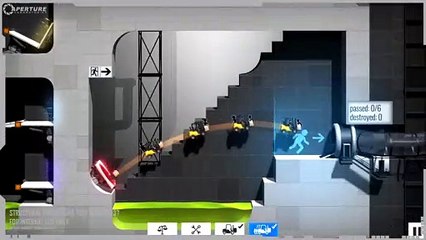 Bridge Constructor Portal gameplay trailer #1