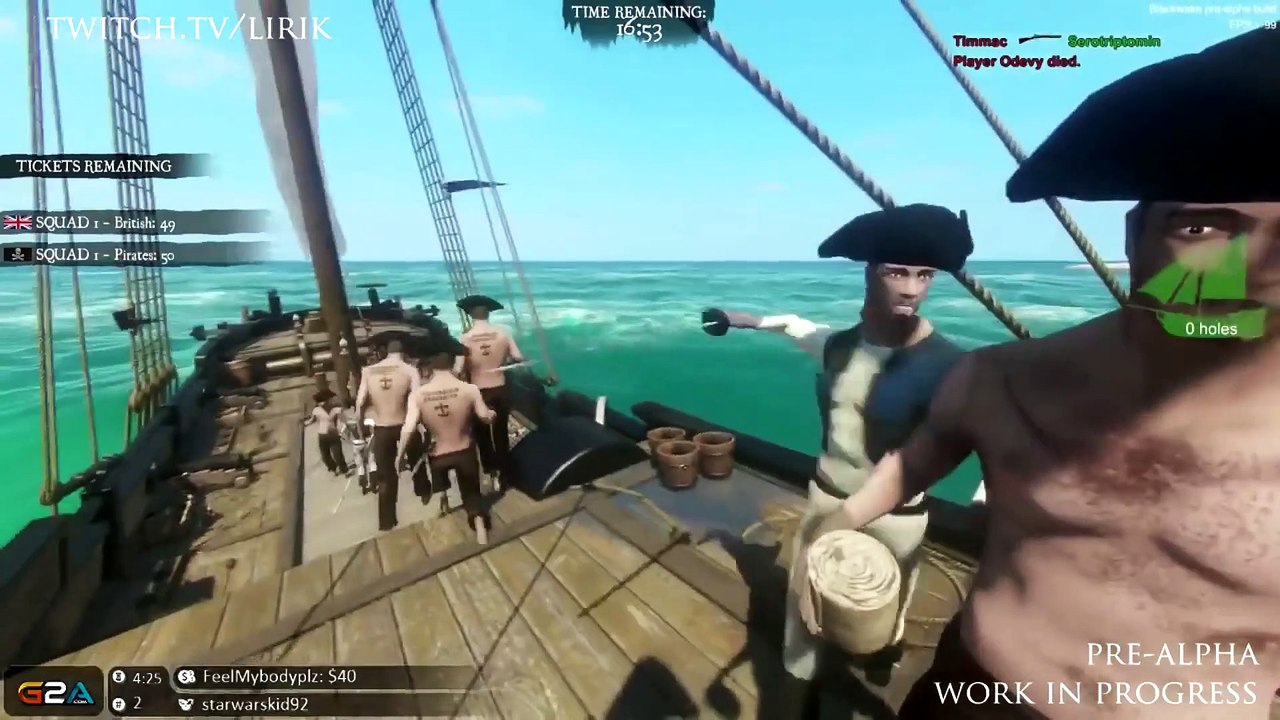Blackwake Kickstarter trailer