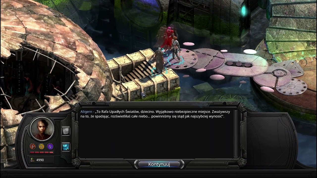 Torment: Tides of Numenera polish version trailer (PL)