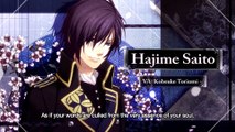 Hakuoki: Edo Blossoms characters trailer