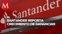 Ganancias de Santander crecen 55.9% en primer trimestre del año