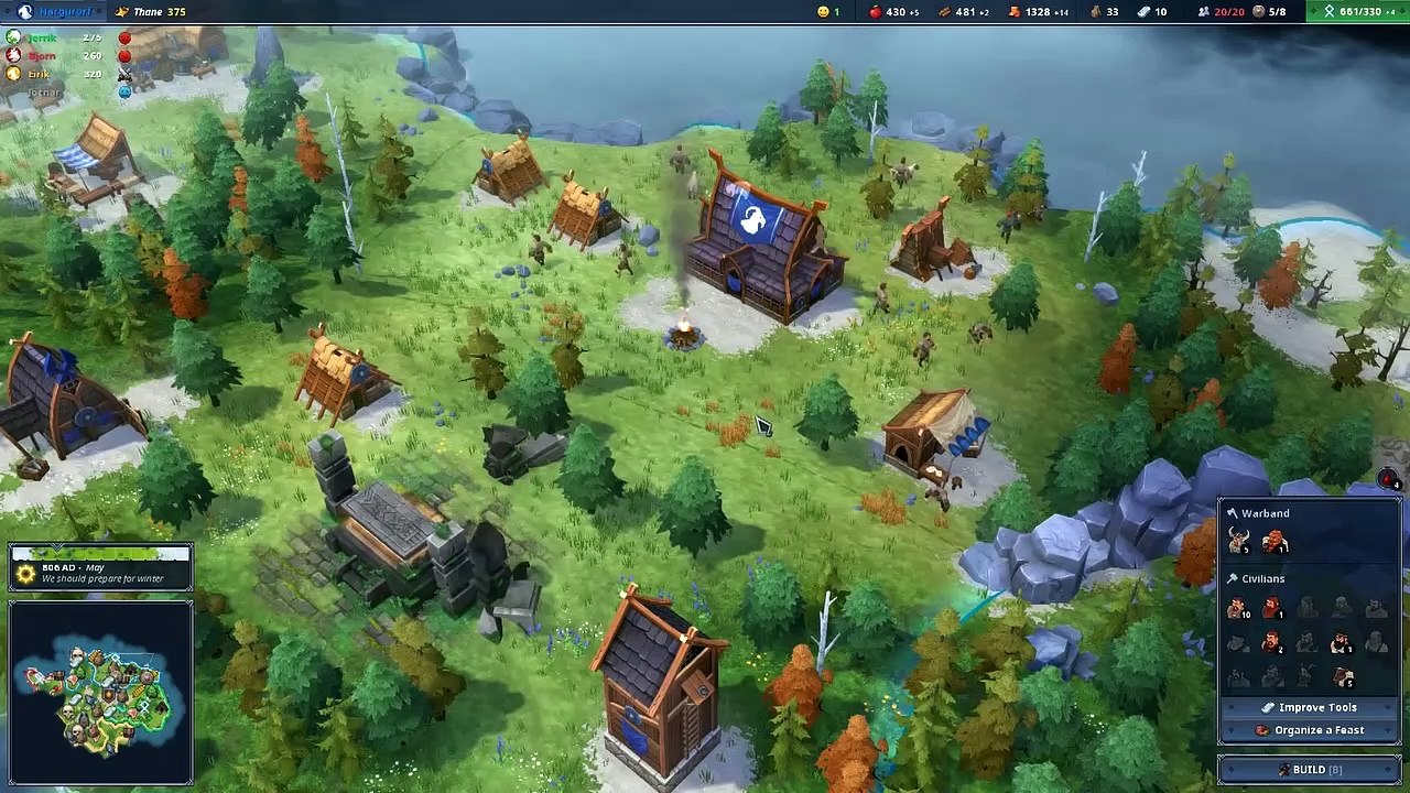 Northgard early access trailer