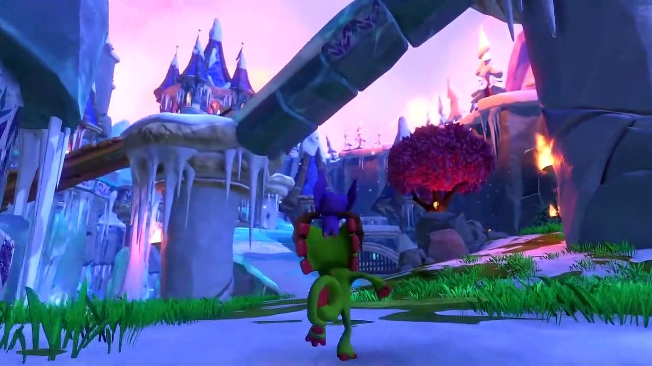 Yooka-Laylee Glitterglaze Glacier