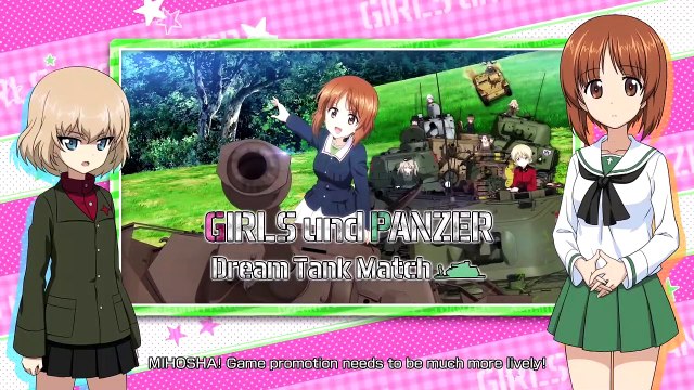 Girls und Panzer: Dream Tank Match trailer #1