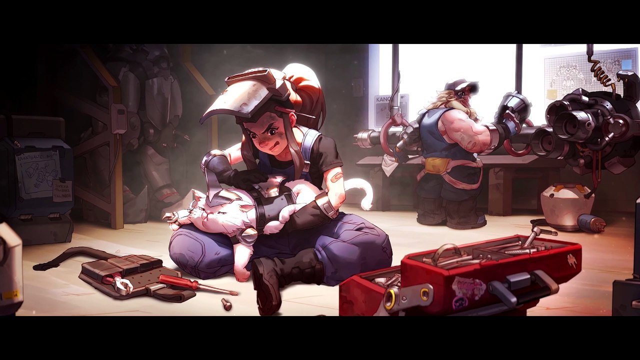 Overwatch Brigitte origin story (PL)