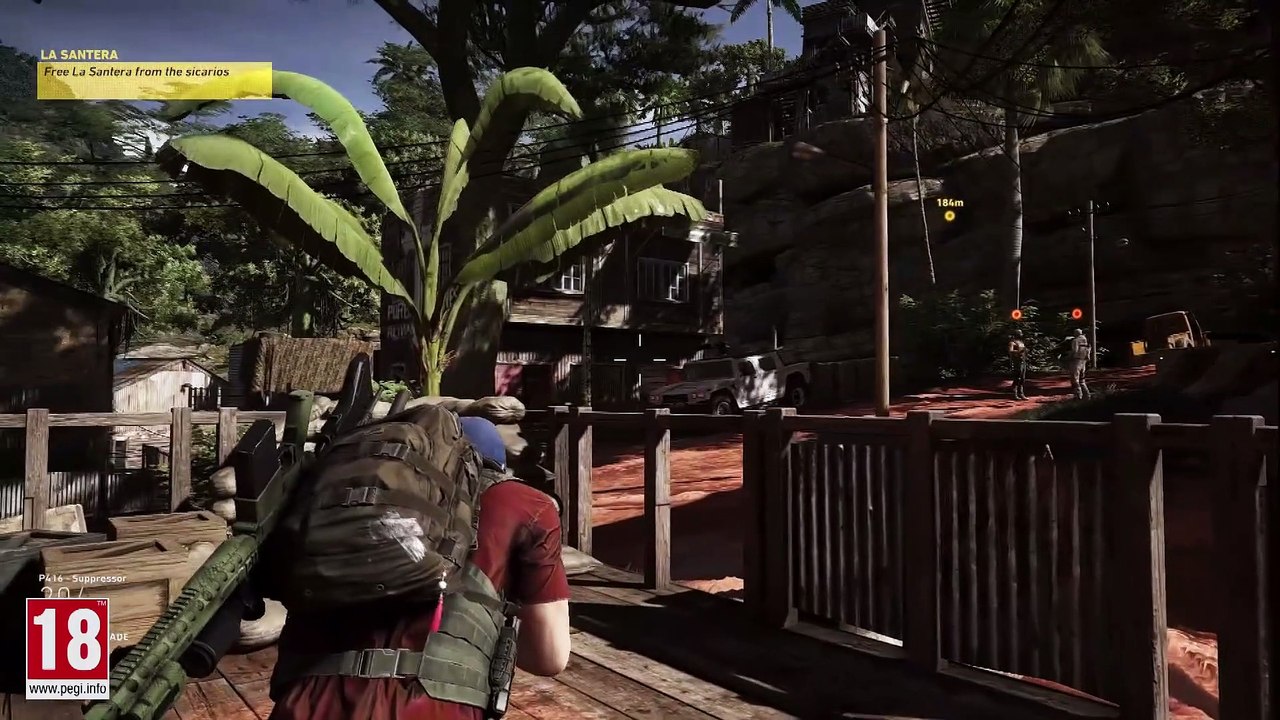 Tom Clancy's Ghost Recon: Wildlands single player gameplay - short version (PL)