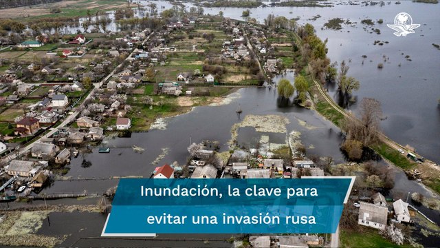 “Salvamos Kiev”: lugareños inundan su propia aldea para frenar el paso de las tropas rusas