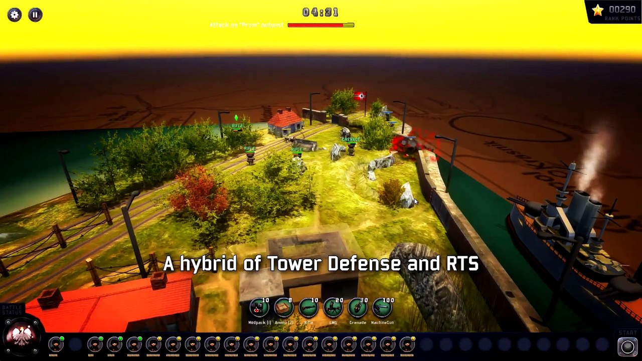 Warfront Defenders: Westerplatte trailer #1