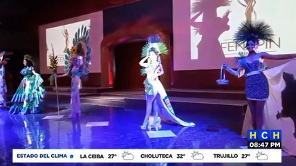 ¡Noche de gala! Siguatepeque elige a la señorita FENAPIN 2022 en el marco de la feria del Pino