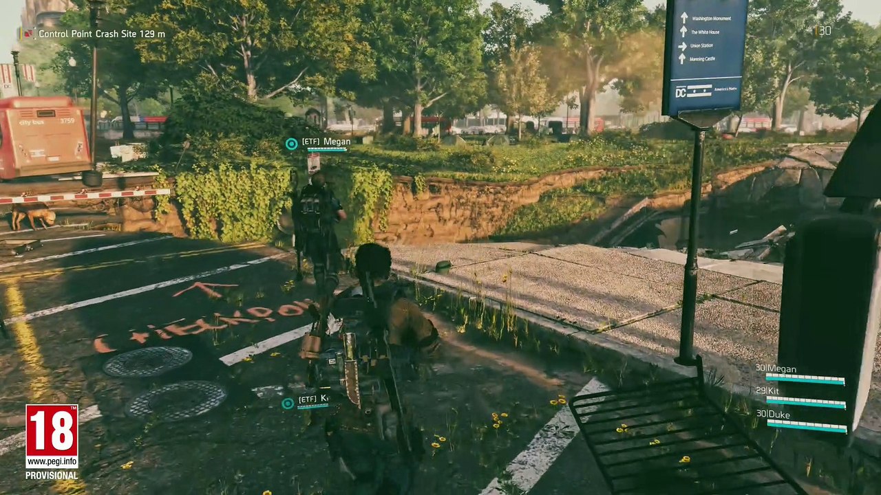 Tom Clancy's The Division 2 E3 2018 gameplay