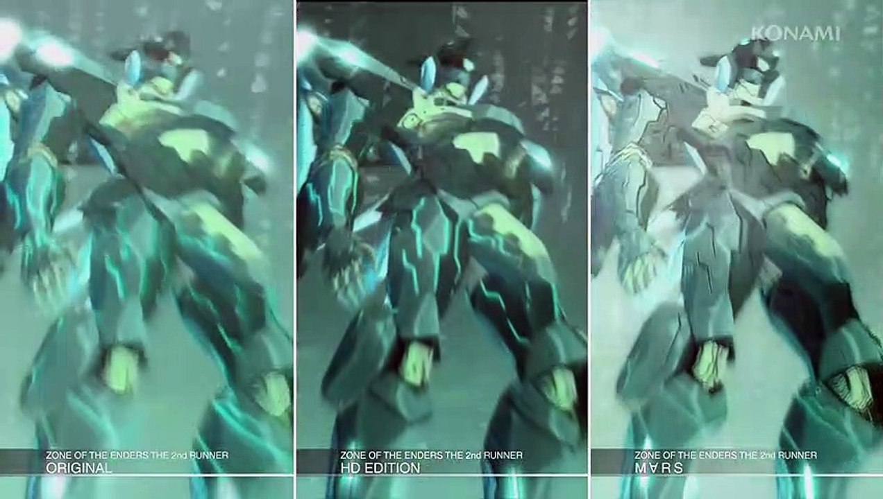 Zone of the Enders: The 2nd Runner Mars graphics comparison