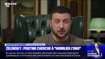 Après les frappes à Kiev pendant la visite d'Antonio Guterress, Volodymyr Zelensky estime que la Russie veut 