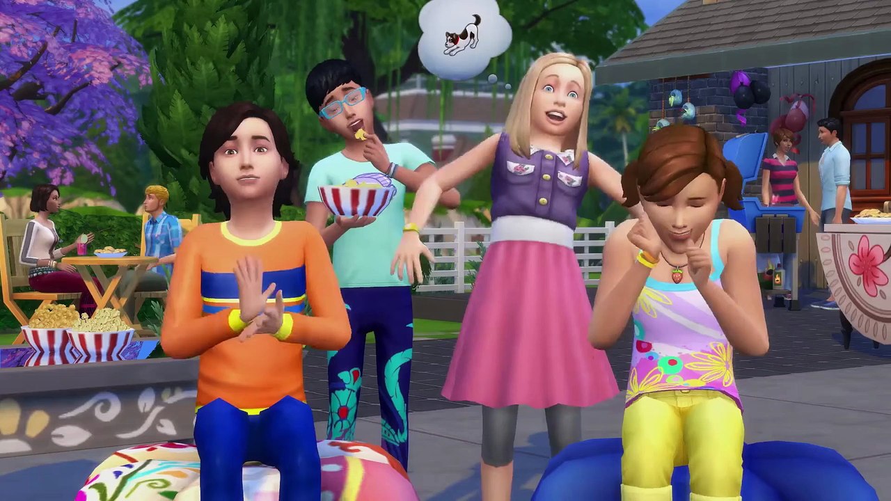 The Sims 4 Movie Hangout Stuff