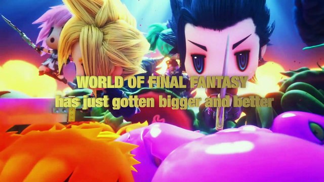 World of Final Fantasy Maxima TGS 2018 trailer