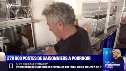 Video herunterladen: Saisonniers: 270.000 postes à pourvoir pour cet été