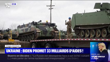 Guerre en Ukraine: une aide colossale promise par les Etats-Unis