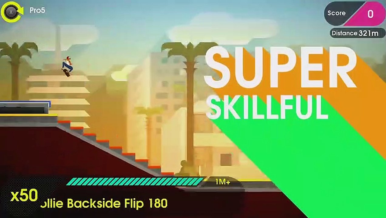OlliOlli: Switch Stance trailer #1