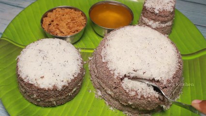 Healthy Breakfast Ragi Puttu | Ragi Puttu | ಆರೋಗ್ಯಕರವಾದ Breakfast ಗೆ ರಾಗಿ ಪುಟ್ಟು