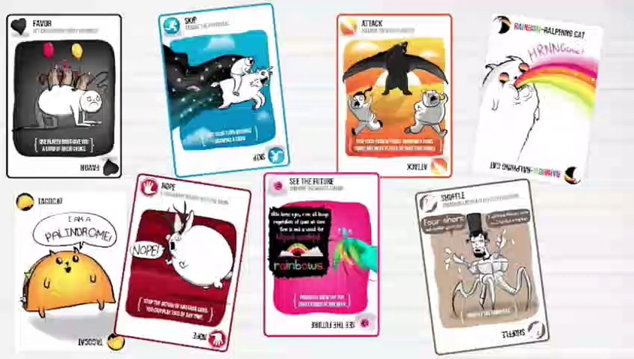 Exploding Kittens trailer #1