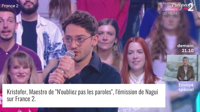 Kristofer (N'oubliez pas les paroles) en couple ? Après avoir dragué une spectatrice, il donne des nouvelles !