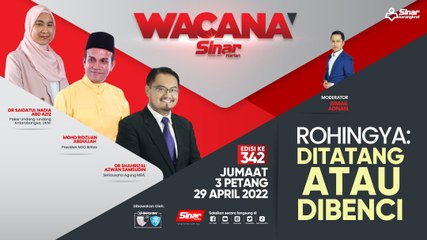 [LIVE] Rohingya: Ditatang atau dibenci