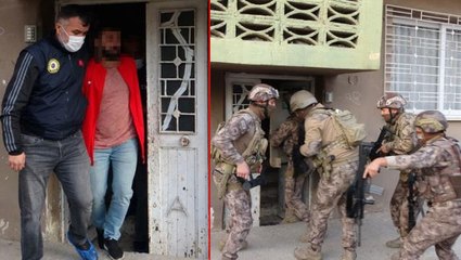 1 Mayıs'ı kana bulayıp Yunanistan'a kaçacaklardı! Mersin'de teröristlere dev operasyon