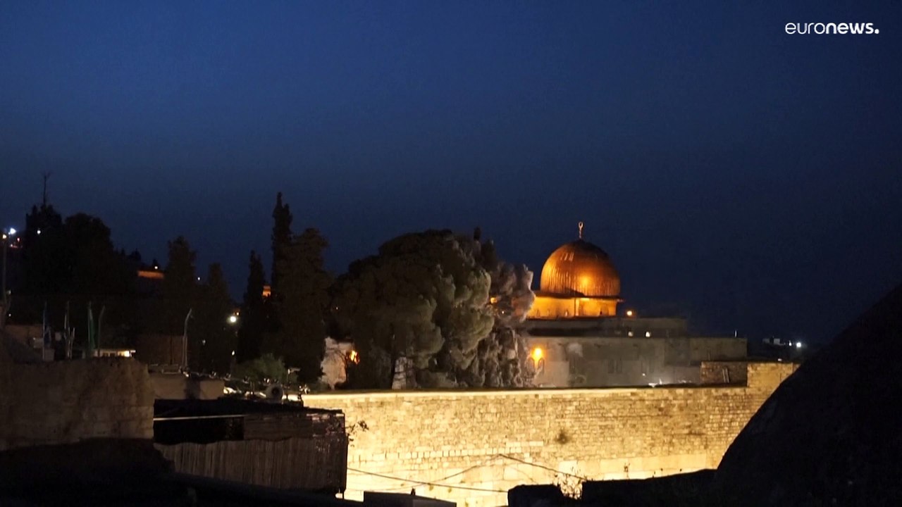 Confrontos em Jerusalém na última sexta-feira d...