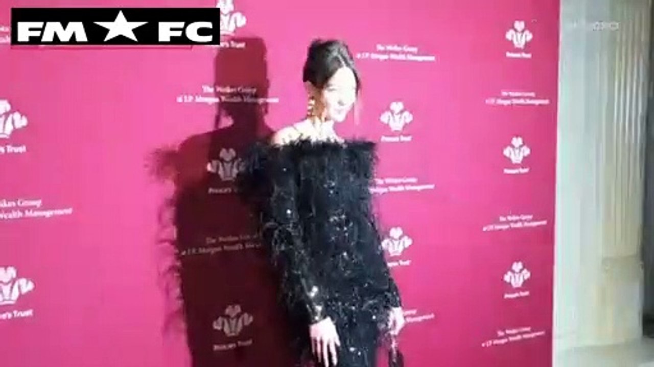 Karlie Kloss is fierce in feathers at 2022 Prince's Trust Gala