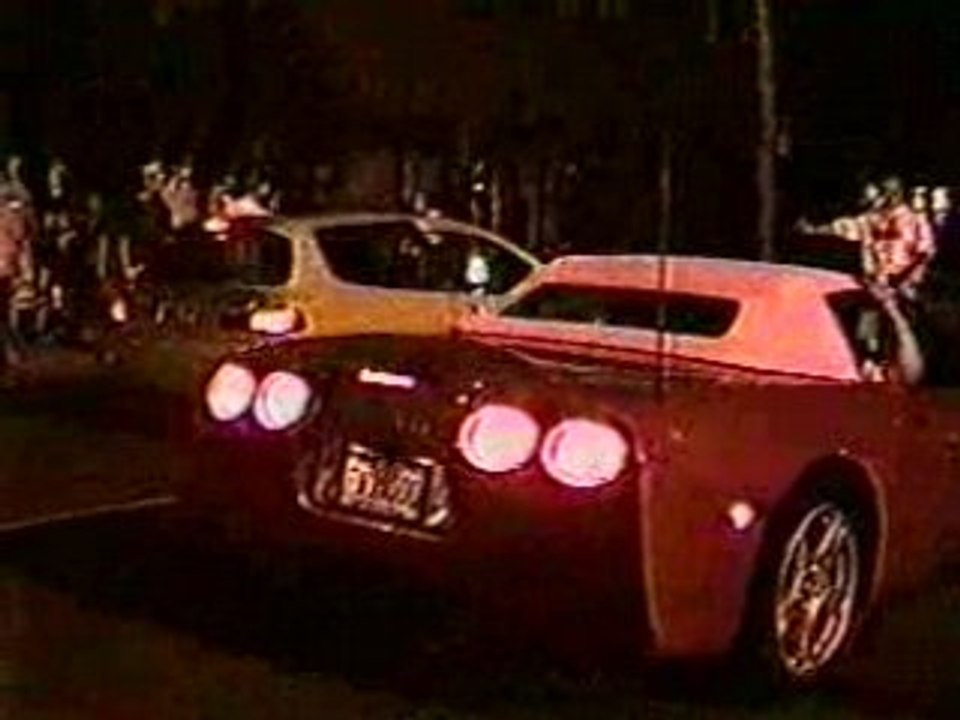 Honda Civic Hatchback TurbovsChevy Corvette V8